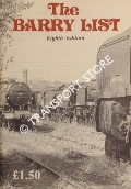 Book cover of The Barry List  by HARDINGHAM, Roger 